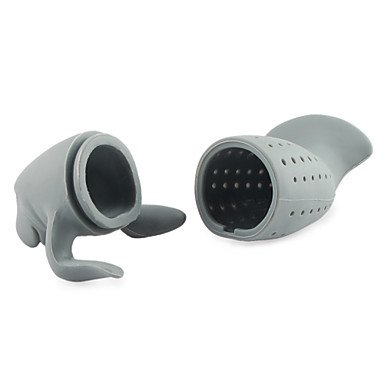 Xiao&fei Attractive & Cute Manatee Shaped Tea Infuser (Grey)