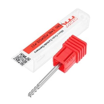 Generic Hrc58 3 Flutes End Mill Cutter Tungsten Carbide Cnc Milling Tool For Aluminum