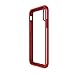 Speck Products Presidio Show Case for iPhone X, Clear/Heartthrob Red