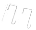 Door Hanging File Folder Organizer + 2 Hangers; Wall or Over Door Mount [Blue]