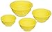 Le Creuset Silicone Prep Bowls Set of 4, Soleil