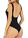 Women Bodysuit (A01 Black, Small)
