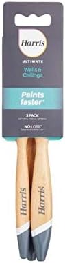 Harris Ultimate Walls & Ceilings Paint Brushes 3 Pack 0.5 1 1.5 inches view 2