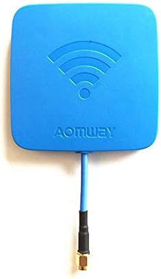 Aomway 5.8GHz 14dBi High Gain Flat FPV Receiver Antenna(SMA Male)