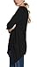 Urban CoCo Women's Plus Size 3/4 Sleeve Tunic Tops for Leggings Loose Pocket Shirt (XXXL, Black)