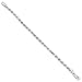 4.8mm Solid 925 Sterling Silver Diamond-Cut Rope Link Italian Chain + Microfiber Jewelry Polishing Cloth