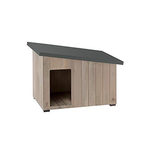 Frisch reingekommen: Dein Portemonnaie freut sich: 33,07€ für Ferplast Hundehütte Holz mit.... Ein echtes Must-have!