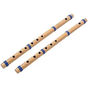HS Internet Musical – Set Of 2 Flute Bamboo C Scale (Natural)