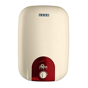 Usha Aquagenie 6 LTR 2500-Watt 5 Star Storage Water Heater (Ivory Wine)