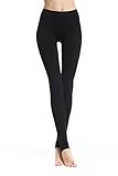 Belugue Women's Stirrup High Waist Soft Seamless Full Length Leggings