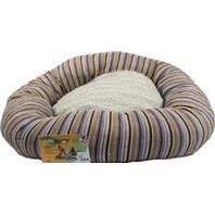Van Ness Plastic Molding PB106 27" Assorted Ecosleeper Sustainable Deluxe Donut Pet Bed, Small