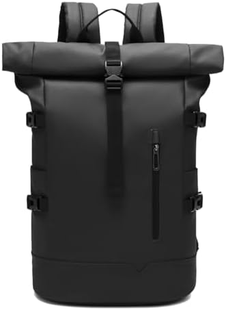 Amazon.com: Rolltop Backpack 30L, Lightweight Travel Backpack for
