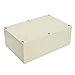 LeMotech Waterproof Dustproof IP65 ABS Plastic Junction Box Universal Electric Project Enclosure Pale Gray 9.4 x 6.3 x 3.5 inch (240 x 160 x 90 mm)