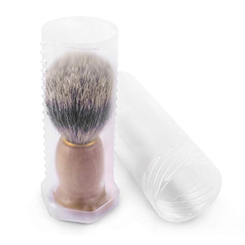 QSHAVE Shaving Brush Travel Case Holder Fit for Most of Shaving Brushes (Brush not Included) - Thumbnail 6
