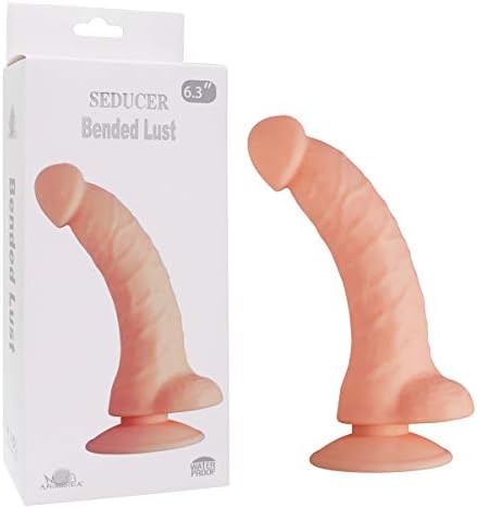 Mclif 6.3 inch Super Long Flexible Massǎger Full Body Massǎge Toy for Women (Color : Flesh)