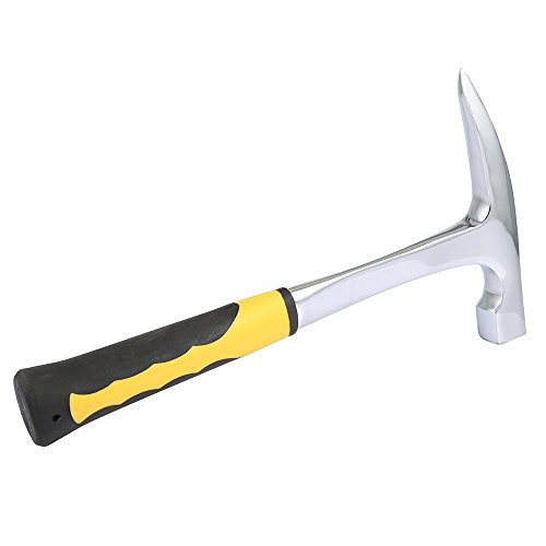 Geological Hammer, Rock Pick, Survey Mine Exploration Tool, Brick