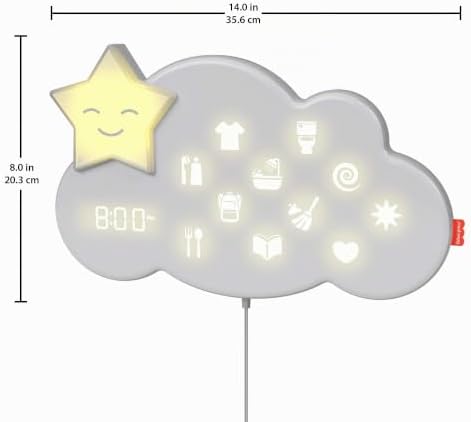 Lumalou Lámpara Rutinas de Sueño - Producto para Bebés - 3 en 1 - Interactivo - Smart Connect App - Regalo para Niños de 0-8 Años