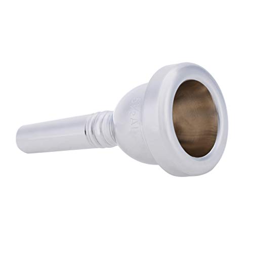 DearAnswer Professional Trombone Mouth Piece Durable Metal Mouthpiece