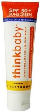 4 Savers Package:Think Baby SPF 50 Sunscreen (3 Oz) by Think