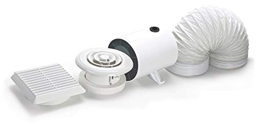 Silavent DVF100 100mm In-Line Axial Fan and Timer Kit