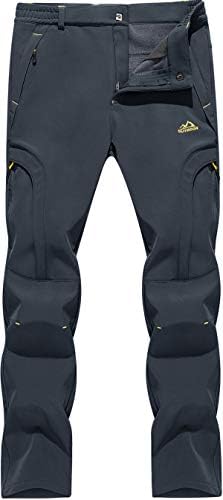 Tacvasen アウトドアパンツ レディース ロングパンツ 裏起毛 登山パンツ 撥水 ソフトシェルパン ストレッチ