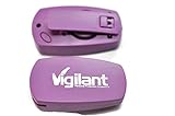 Vigilant Wearable 130dB Personal Protection Alarm with Emergency Activation Belt Clip Trigger (PPS-30) with Patent Pending Activation Technology for Joggers, Runners, Walkers, Sports | Black or Purple