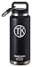 TK Camper (36oz) Travel Kuppe Vacuum Insulated Stainless Steel Bottle with Wide Opening Lid - Comparable to Yeti for Hot or Cold Drinks - Double Walled Thermos Water Bottle - Insulated Coffee Mug
