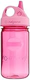 NALGENE Tritan Grip-N-Gulp BPA-Free Water Bottle,Pink - 2 Count