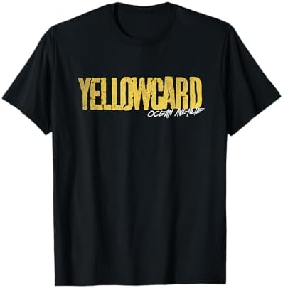 Amazon.com: Yellowcard Yellow Logo T-Shirt, Men's Unisex-Adults