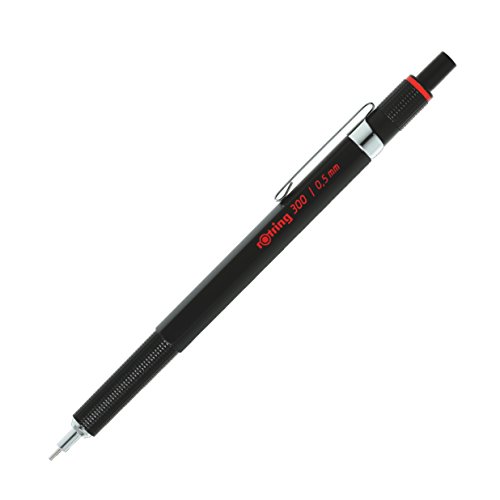 rOtring 300 0.5mm Mechanical Pencil, Black (502305)
