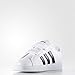 adidas Performance Baby Baseline Sneaker, White/Black/White, 9.5K M US Toddler