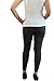 Evfalia Soft Cotton Over-The-Belly Maternity Leggings for Pregnant Women. Many Sizes S-XXL. (Large, Grey)