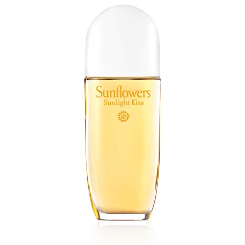 - Sunflowers Sunlight Kiss, Eau de Toilette para Mujer, Spray vaporizador, Fragancia Floral, Cálida y Efervescente, con Bergamota, Violeta y Rosa, 100ml