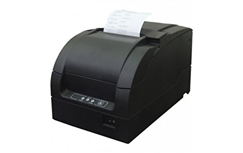 SNBC 132081 Model BTP-M300 Impact Receipt Printer with USB and Serial Interface, Black, Fast 4.7 Lines per Second Print Speed, Drop and Print Paper Loading, Stores and Prints Logo Images, Built-In Wal