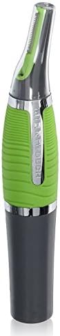 AFSTUP Micro Touch Maxv Micro Trimmer for Nose Ear Eyebrow Sideburns,Battery-Operated,Green
