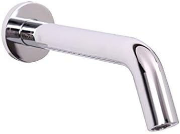 Touchless Brass Automatic Faucet Sensor Wall Mounted Single Hole Chrome Plating Faucet Smart Infrared Sensing Basin Taps By MAG.AL [Energy Class A]