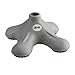 Drive Medical Free Standing Cane Tip, Gray, for use with ¾