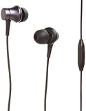Xiaomi Mi Original Piston Headset Earphone Basic Version with Remote & Mic, Black
