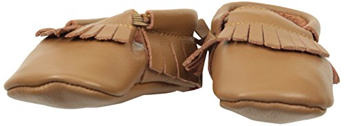 Mud Pie Baby Seasonal Booties, Leather Moccasin, 9-12 MONTH