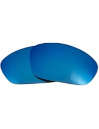 Replacement Lenses Compatible with OAKLEY Straight Jacket Ice Blue Mirror