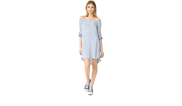 Anthropologie Cloth \u0026 Stone Blue Stripe 