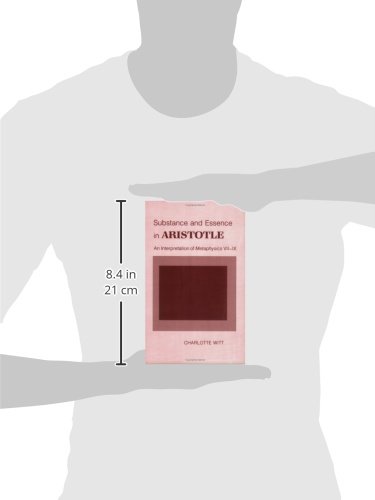 substance and essence in aristotle