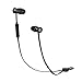 Wireless Bluetooth Headphones Lightweight Neckband Headset Stereo Noise Cancelling Earbuds w/ Mic,Sports Workout Sweatproof In Ear Earphones（Black）