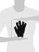 All About Men Bath and Shower Exfoliating Gloves, Black