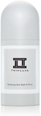 TwinLuxe Renewing Face Wash and Scrub 5 fl oz. by TwinLuxe