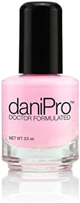 DaniPro Infused With Undecylenic Acid Forever Girl Perfect Pink Nail Polish 0.5oz with Nail Clipper Free Gift