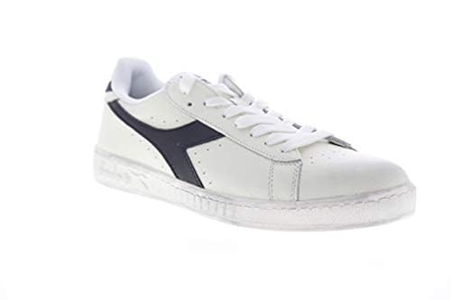 Diadora Mens Game L Low Waxed White Lifestyle Sneakers Shoes 10 in