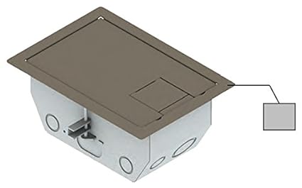 Amazon Com Fsr Rfl4 5 D1g Slgry Raised Access Floor Box