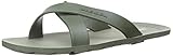 Diesel Men's Plaja Wash Slide Sandal, Ivy Green, 42 EU/8.5-9 M US