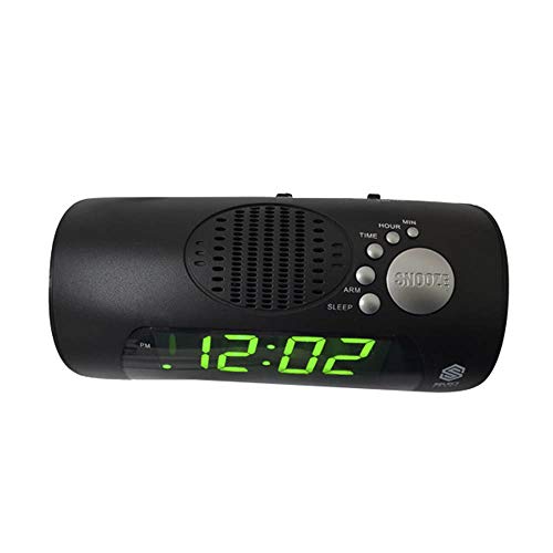 Select Sound Radioreloj Despertador con Alarma o Radio. Radio Am/FM, Sleep/Snooze, dsplay de 1.2"